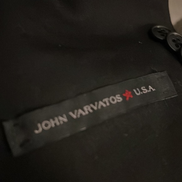 JOHN VARVATOS STAR U.S.A. Bedford-Fit Wool-Blend Suit 46R - Picture 6 of 7